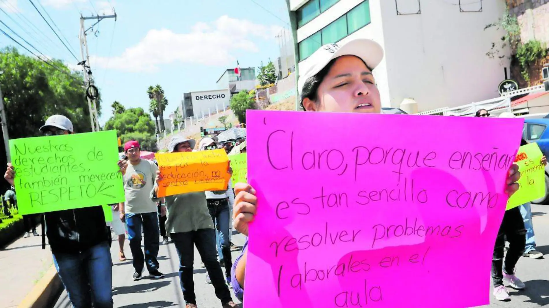 Alumnos de Agronomía exigen les sean impartidas clases